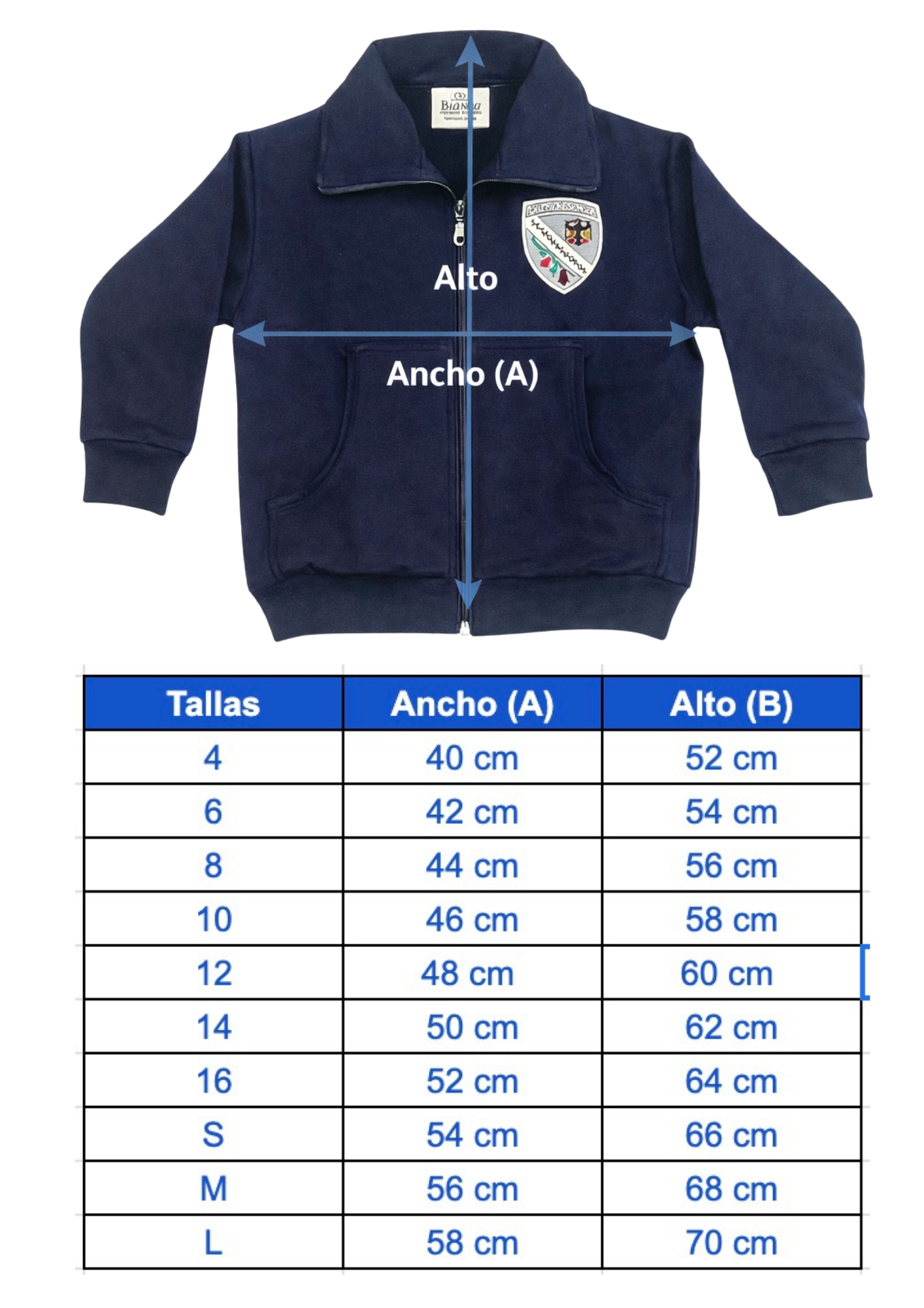 Polerón azul ST Morus