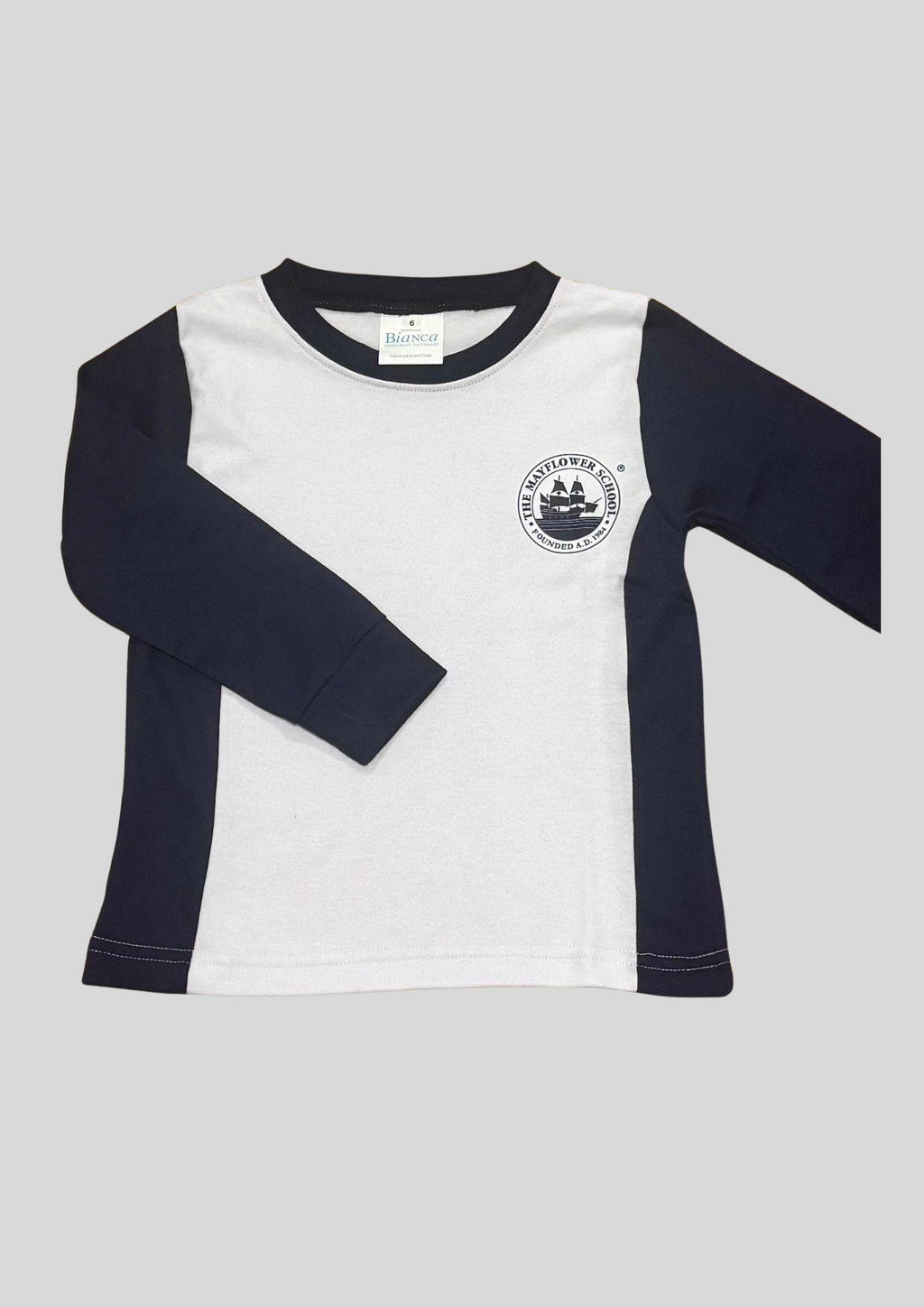 Polera Algodón Manga Larga